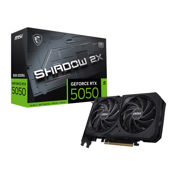 MSI GeForce RTX 5050 8G SHADOW 2X OC