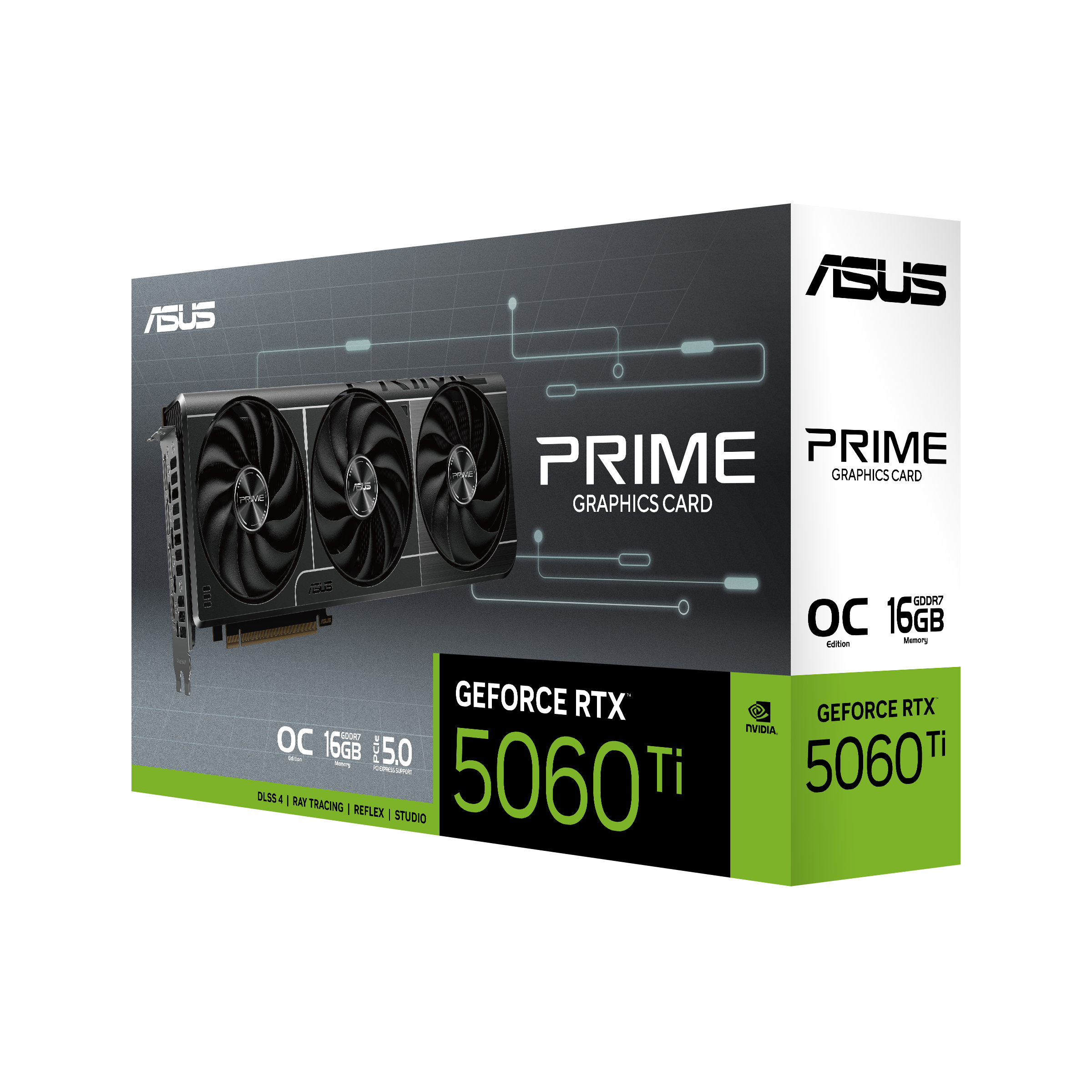 ASUS PRIME GeForce RTX™ 5060 Ti 16GB GDDR7 OC Edition
